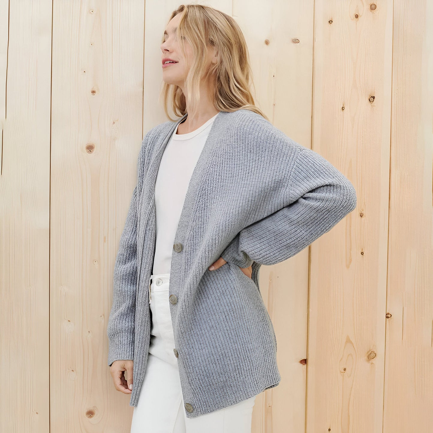 Out-Shine | Stylish Oversized Cashmere Vest