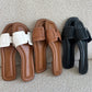 Out-Shine | Brown Sandals with Comfortable Fit