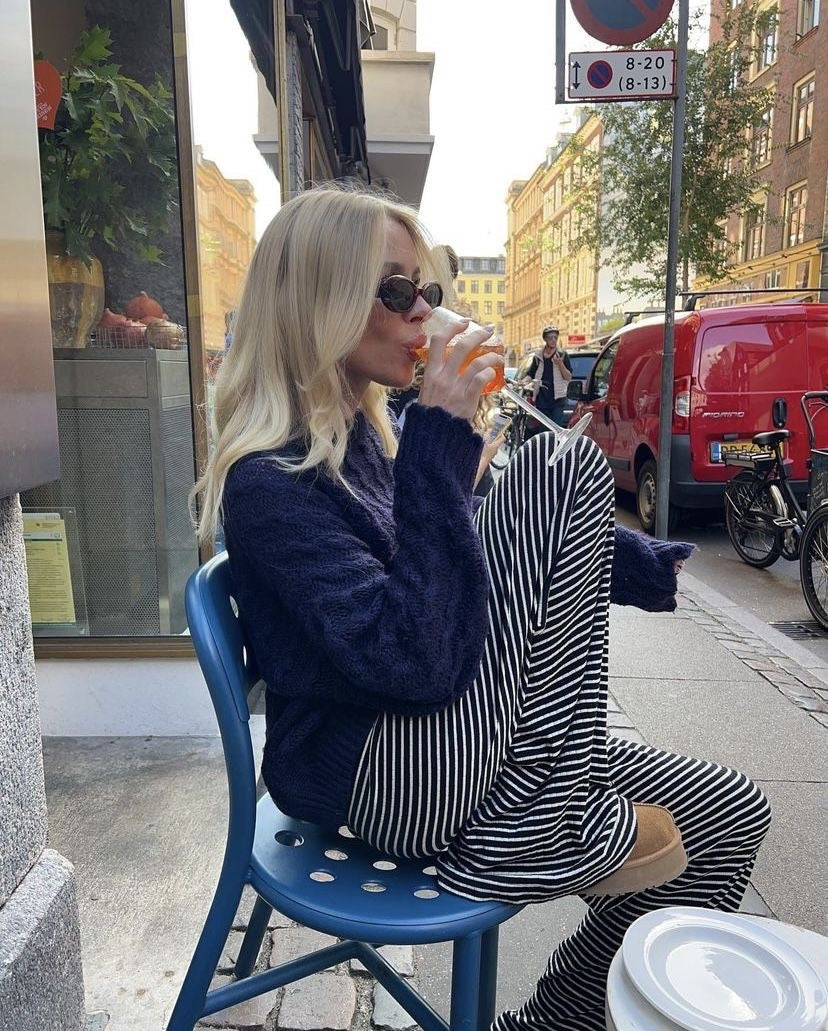 Out-Shine | Striped Comfort Pants for Women
