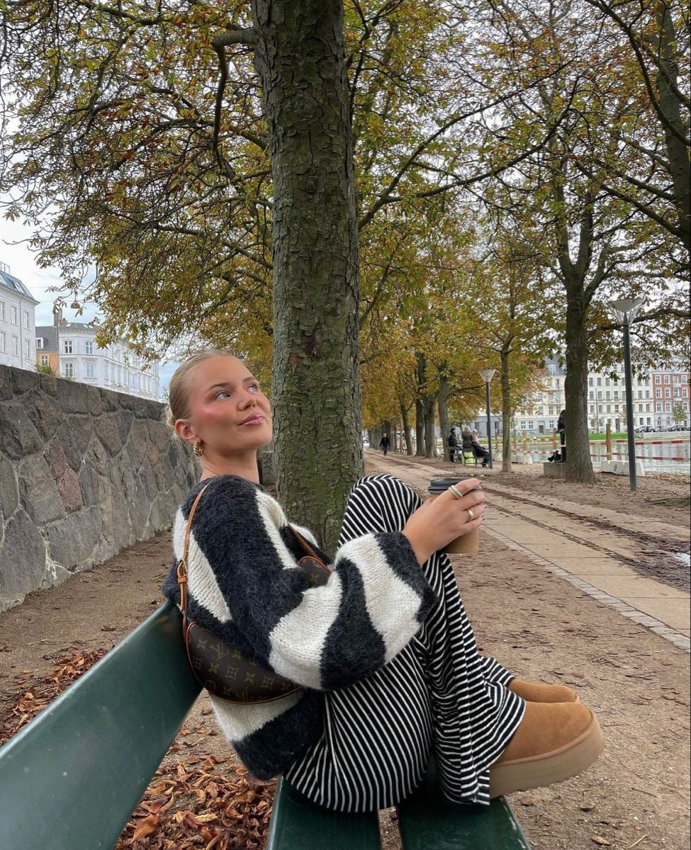 Out-Shine | Striped Comfort Pants for Women