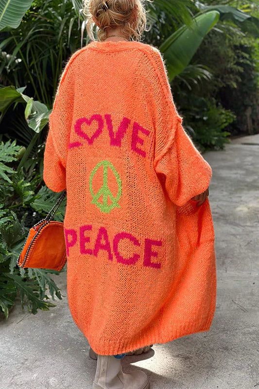 Out-Shine | Peace Stylish Cardigan