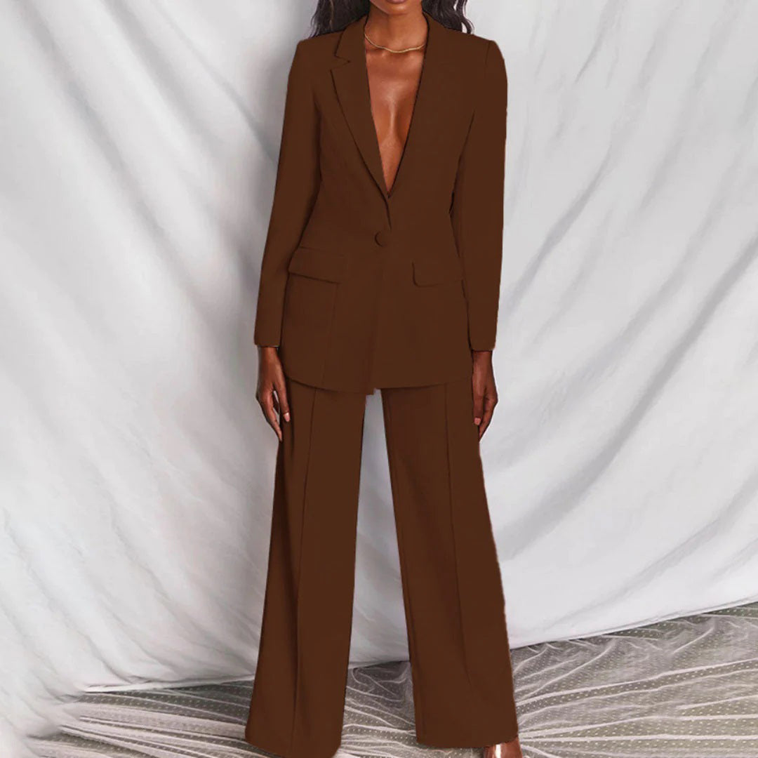 Out-Shine | Elegant Blazer And Pants Set