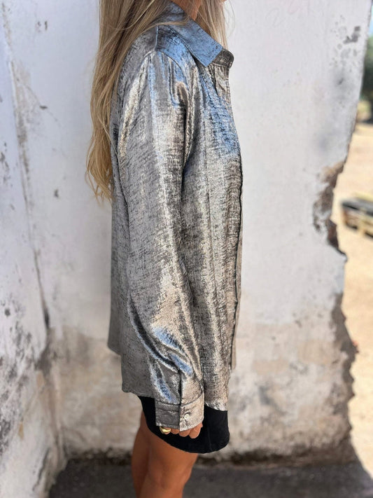 Out-Shine | Sarah Silk Blouse Luxurious Comfort & Timeless Style