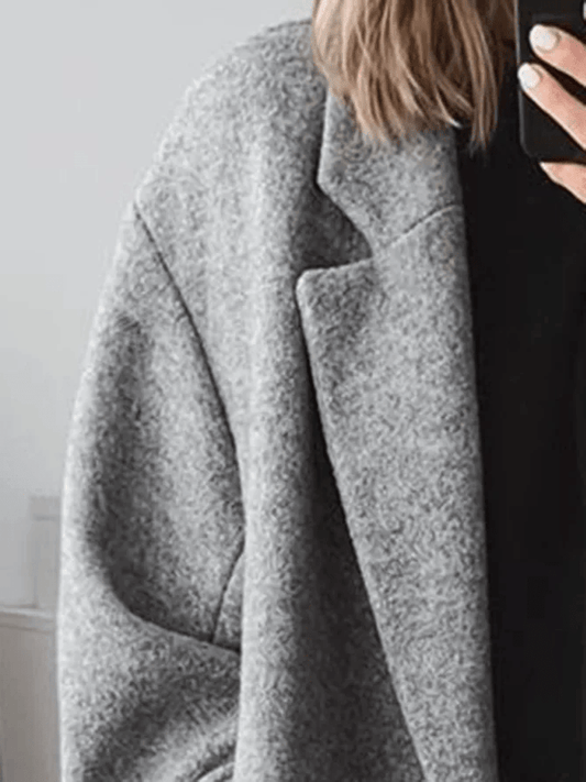 Out-Shine | Luxurious A-line coat for Women