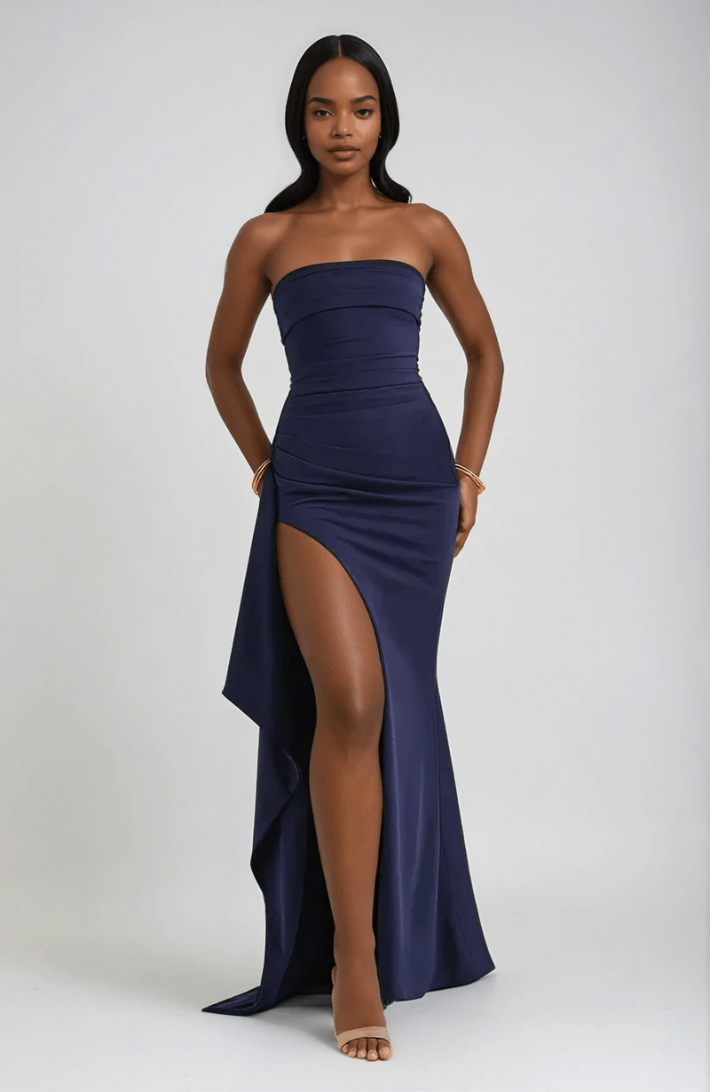 Out-Shine | Chic Twisted Maxi Dress for Effortless Summer Elegance