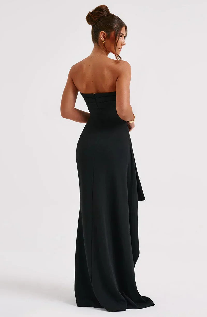 Out-Shine | Chic Twisted Maxi Dress for Effortless Summer Elegance