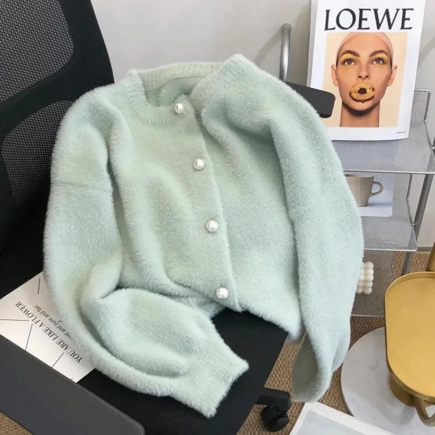 Out-Shine | Loose Knitted Cardigan for Women