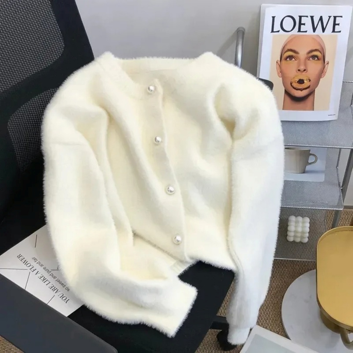 Out-Shine | Loose Knitted Cardigan for Women