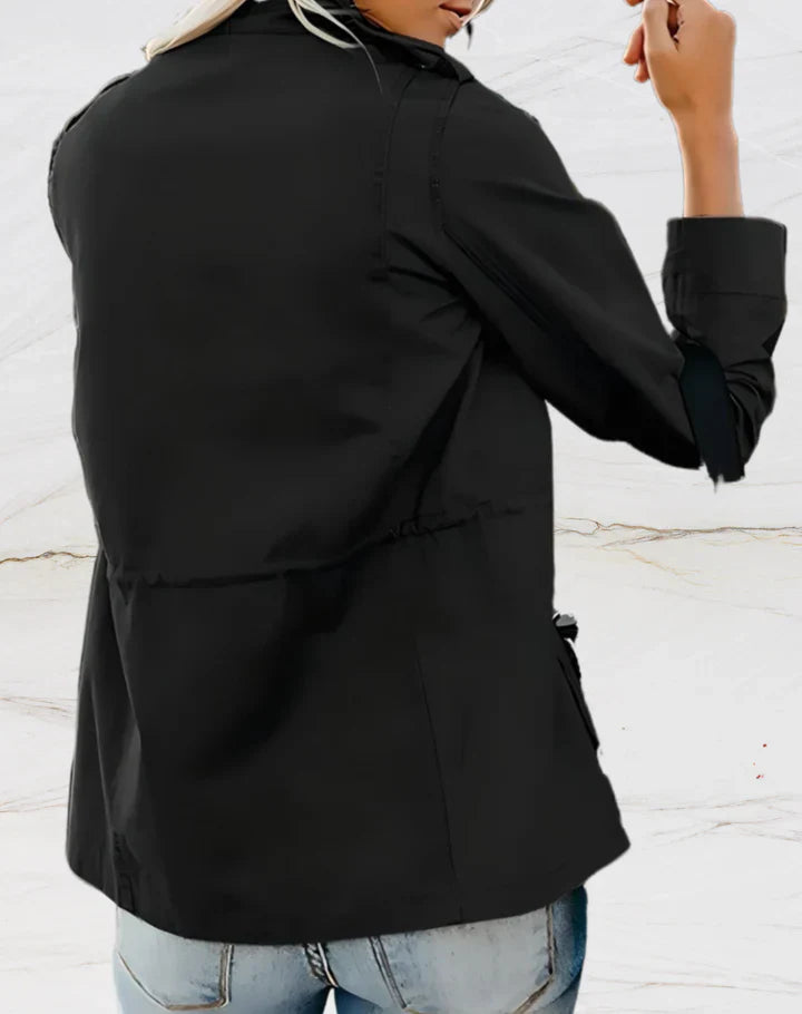 Out-Shine | Stylish Long-Sleeved Jacket with Four Pockets for Women