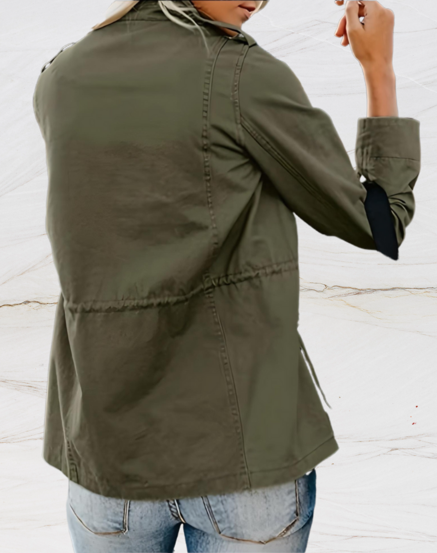 Out-Shine | Stylish Long-Sleeved Jacket with Four Pockets for Women