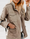 Out-Shine | Stylish Long-Sleeved Jacket with Four Pockets for Women