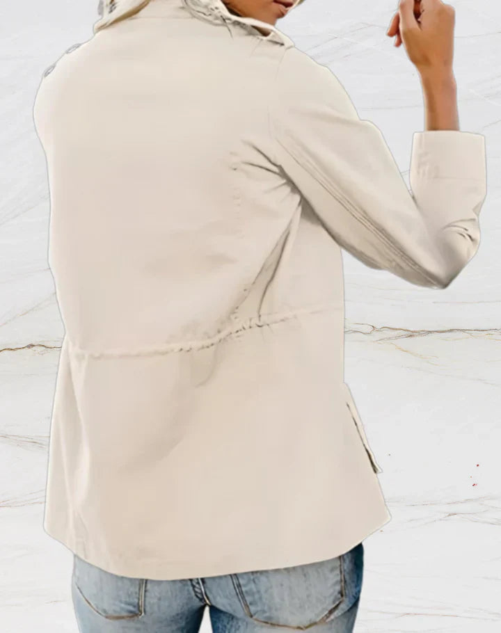 Out-Shine | Stylish Long-Sleeved Jacket with Four Pockets for Women
