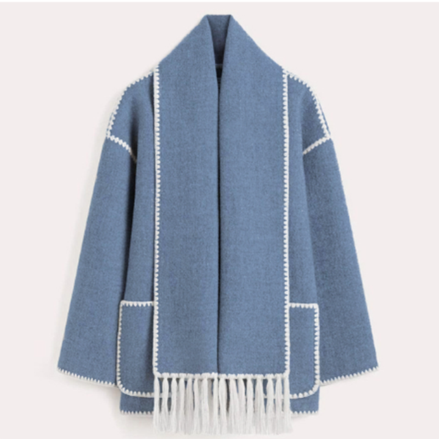 Brilla con luz propia | Abrigos de invierno con bufanda para mujer 