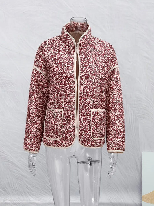 Out-Shine | Vintage Jacket with Floral Print