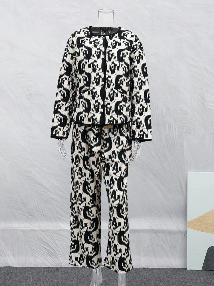 Out-Shine | Vintage Jacket with Floral Print