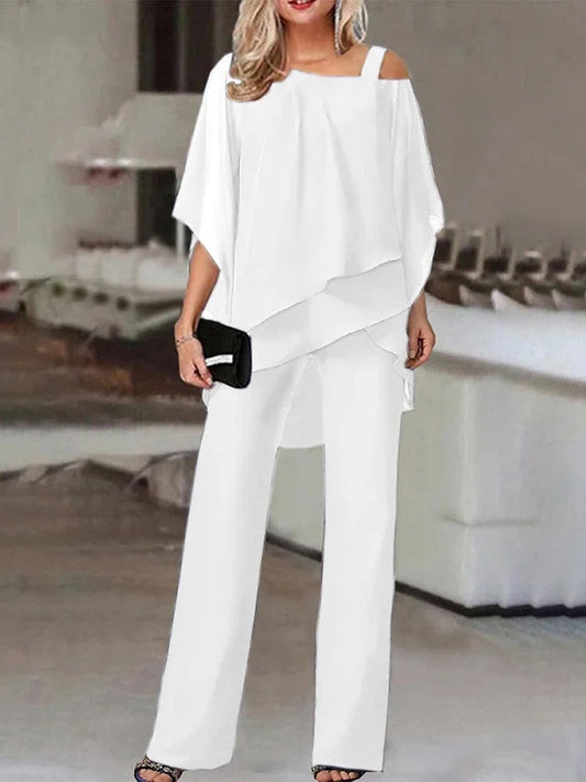 Out-Shine | Elegant Chiffon Set for Women
