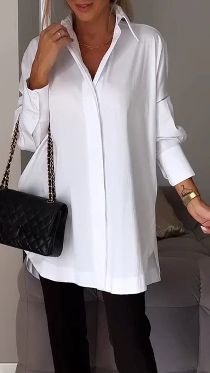 Out-Shine | Simple Sweater Long Sleeve Shirt