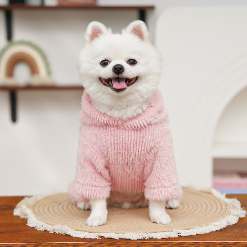 Out-Shine | Autumn and Winter Fluffy Pet Clothing