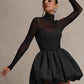 Out-Shine | Balloon-Skirt Mini Dress
