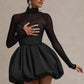 Out-Shine | Balloon-Skirt Mini Dress