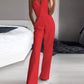 Out-Shine | Asymmetrical lapel mid waist pendulum overall