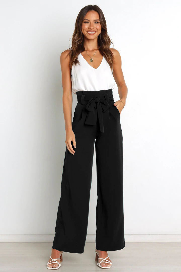 Out-Shine | Fancy Lace Bow Summer Pants