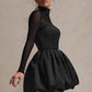 Out-Shine | Balloon-Skirt Mini Dress