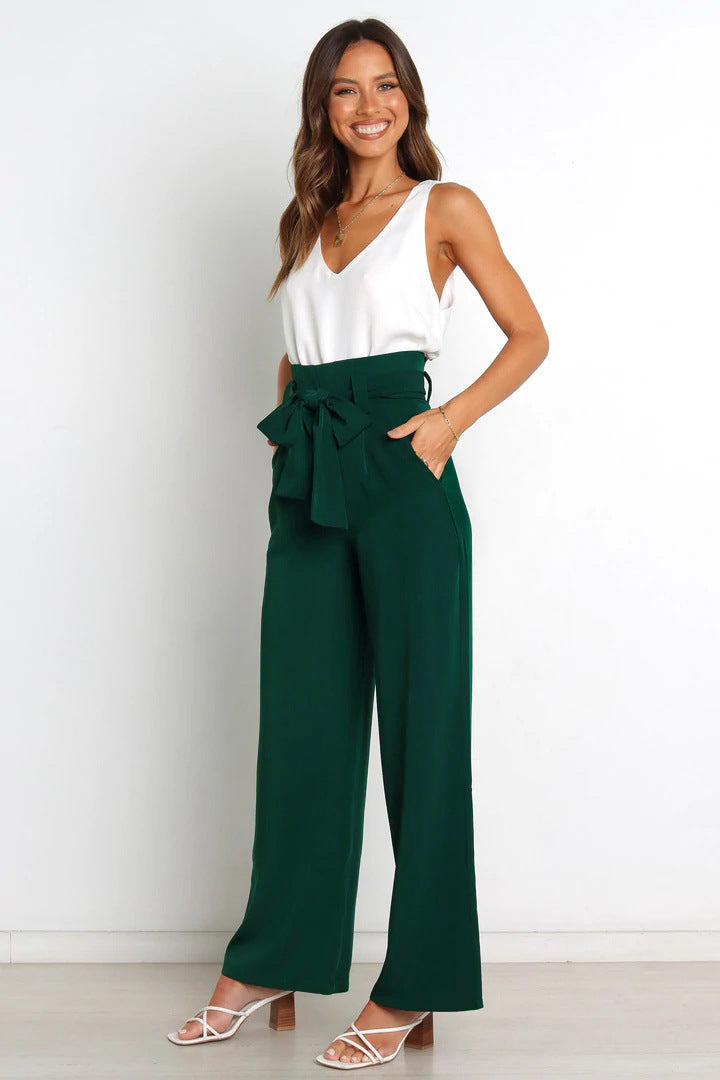 Out-Shine | Fancy Lace Bow Summer Pants