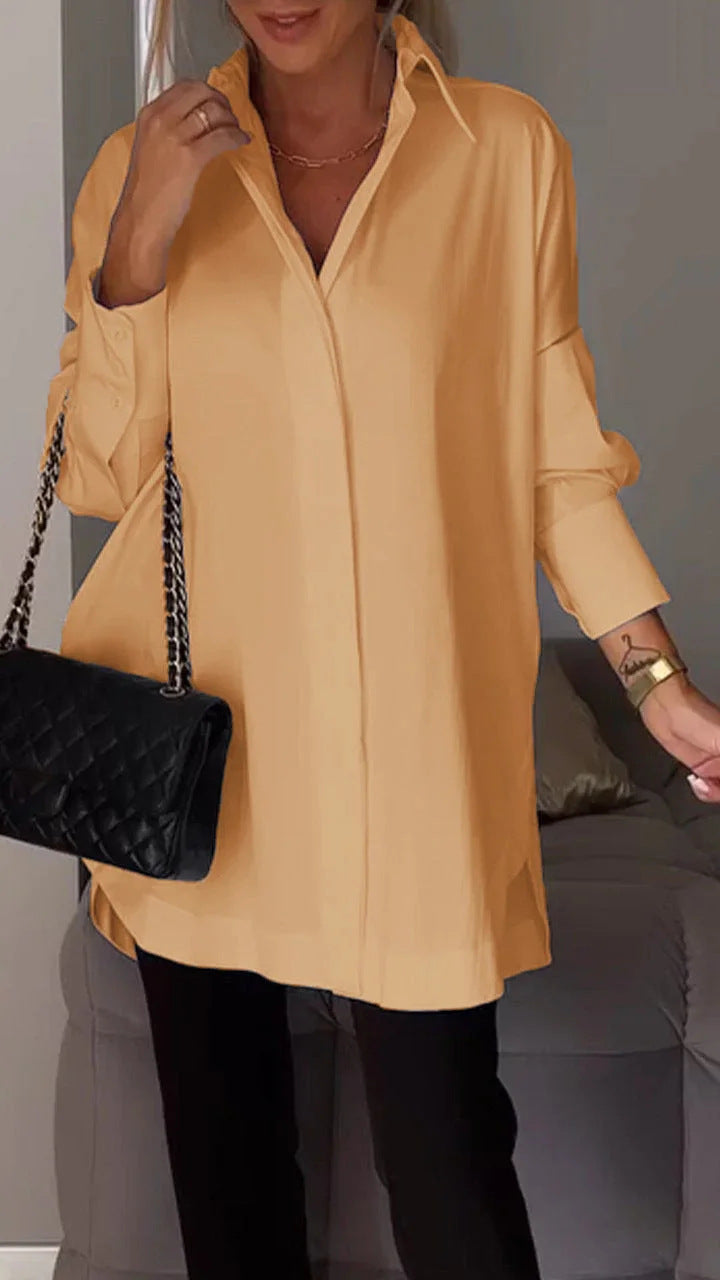 Out-Shine | Simple Sweater Long Sleeve Shirt
