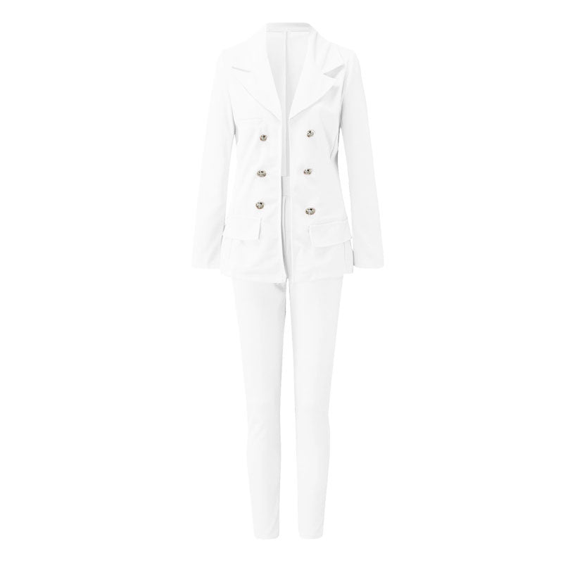 Out-Shine | Single-breasted suit trousers set