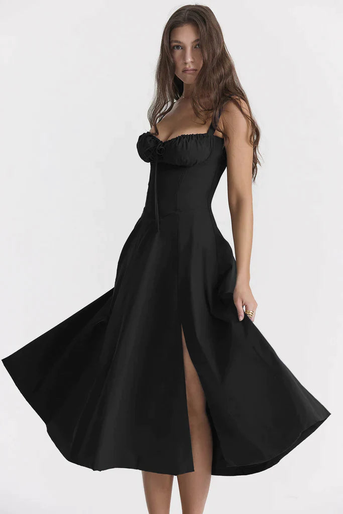 Out-Shine | Bustier dress with waist shaping