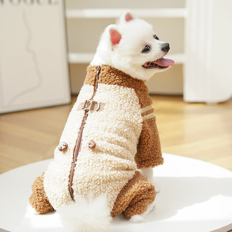 Out-Shine | Autumn and Winter Thickened Double-sided Fleece Pet Jacket