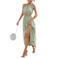 Out-Shine | Chic Split Hem Maxi Two Part Set