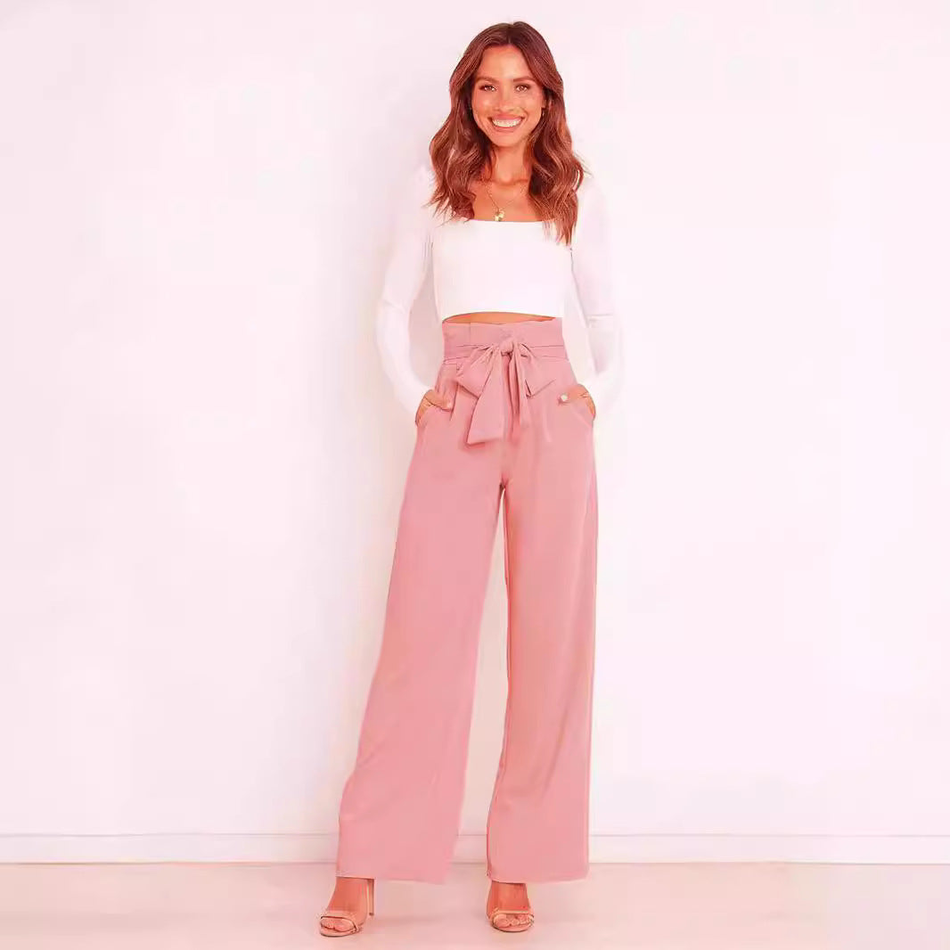 Out-Shine | Fancy Lace Bow Summer Pants