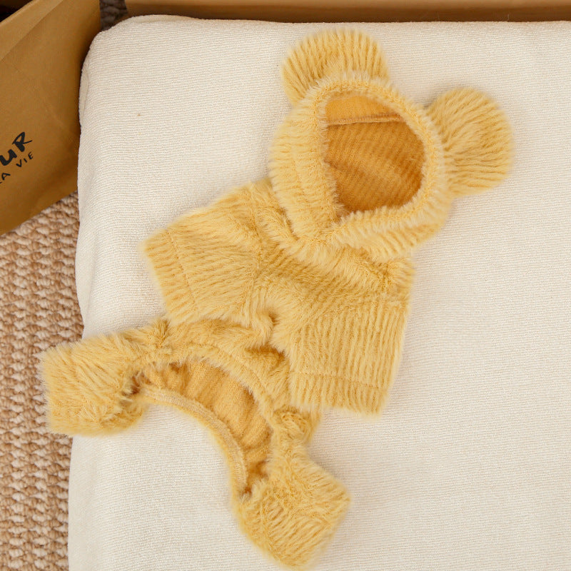 Out-Shine | Autumn and Winter Fluffy Pet Clothing