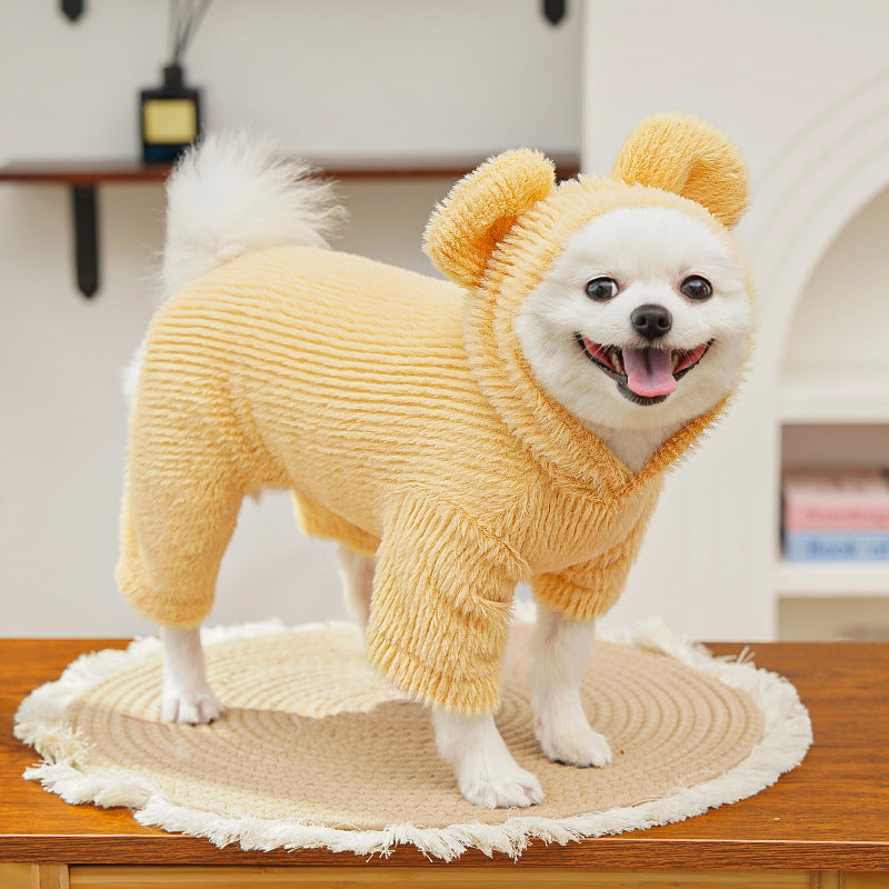 Out-Shine | Autumn and Winter Fluffy Pet Clothing