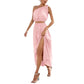 Out-Shine | Chic Split Hem Maxi Two Part Set