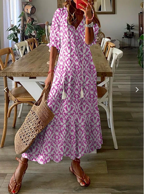 Out-Shine | Boho Inspired Maxi Dress