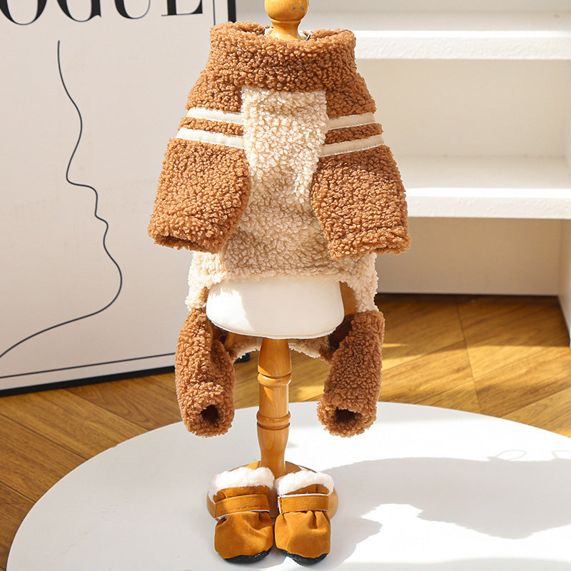 Out-Shine | Autumn and Winter Thickened Double-sided Fleece Pet Jacket