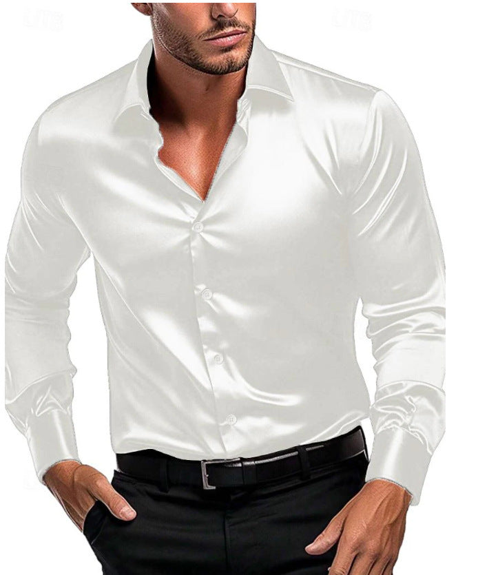 Brilla | Camisa negra atemporal para hombre
