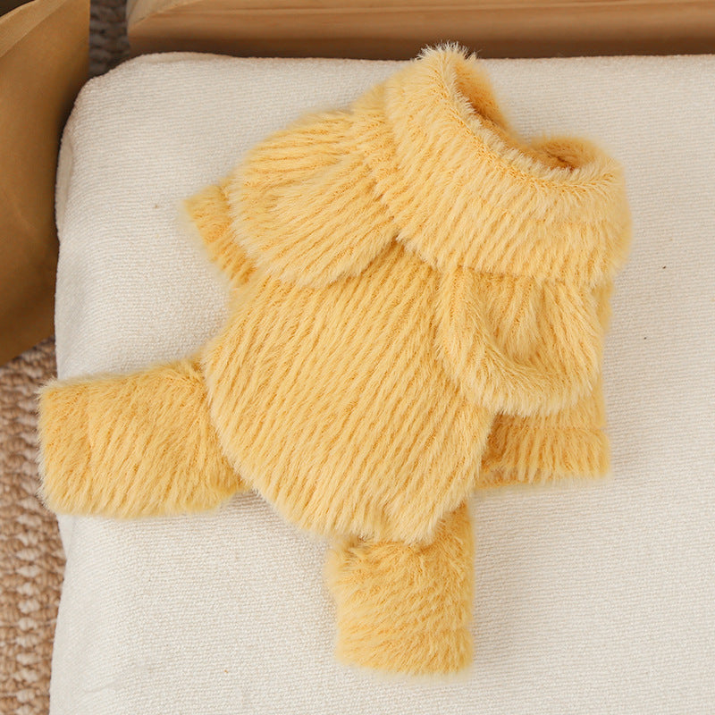 Out-Shine | Autumn and Winter Fluffy Pet Clothing