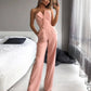 Out-Shine | Asymmetrical lapel mid waist pendulum overall