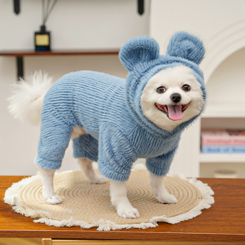 Out-Shine | Autumn and Winter Fluffy Pet Clothing
