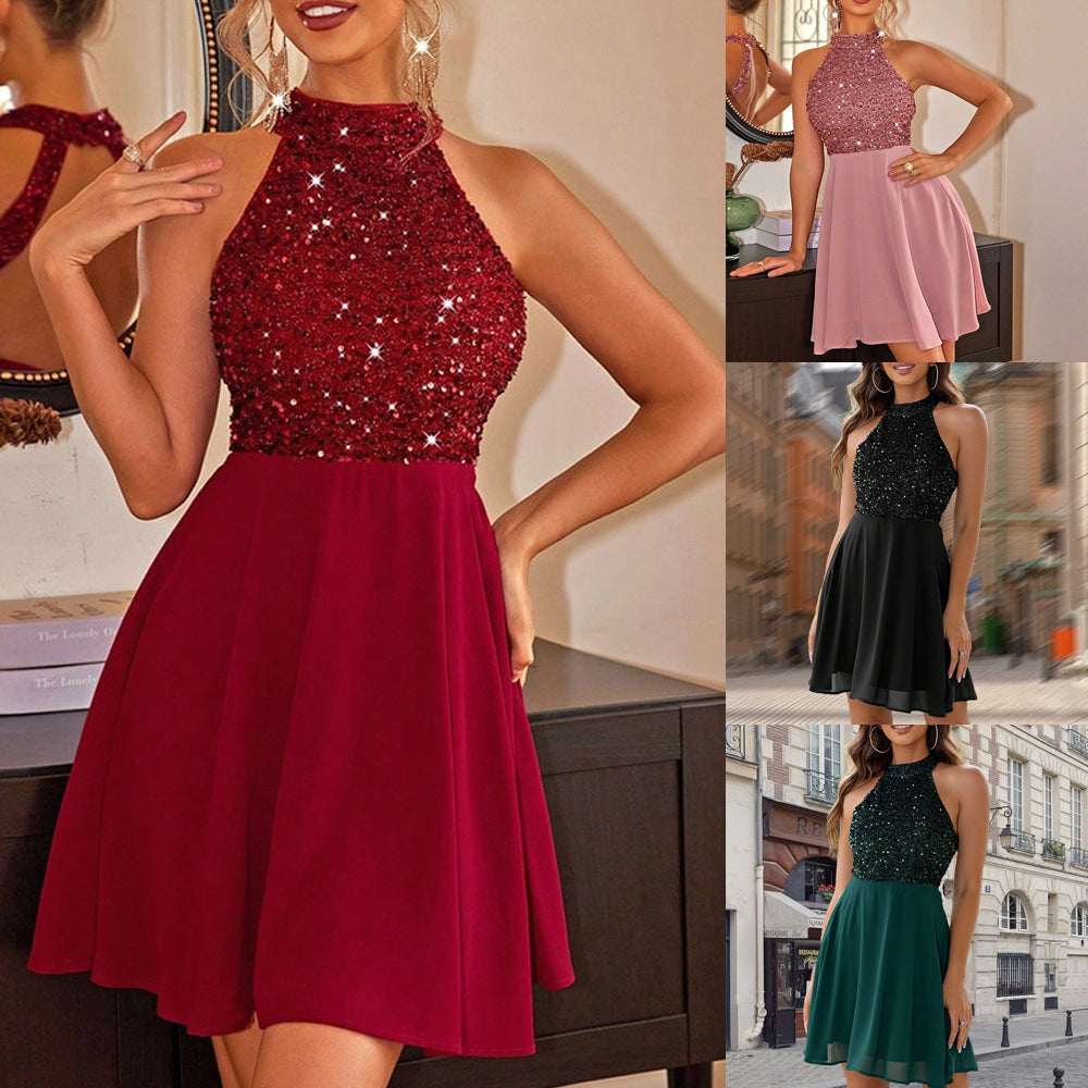 Deslumbra | Vestido corto sensual de corte ajustado