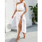 Out-Shine | Chic Split Hem Maxi Two Part Set