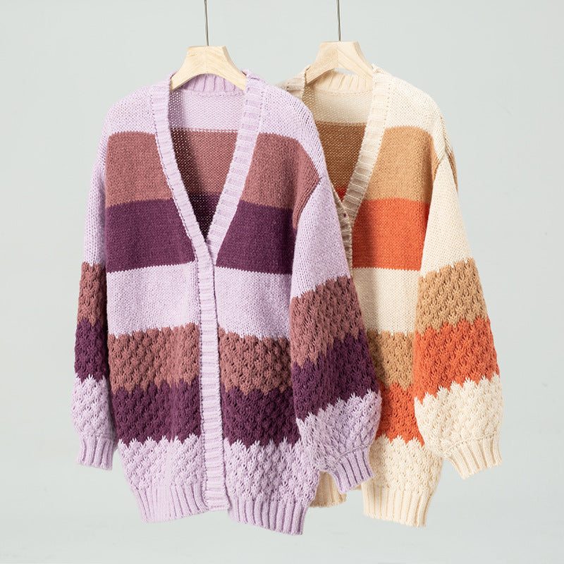Out-Shine | Knitted Cardigan With Pockets