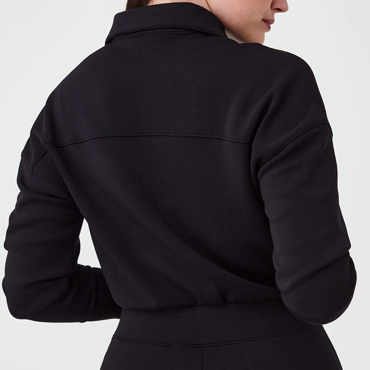 Out-Shine | Long Sleeve Wide Pants Jumpsuit