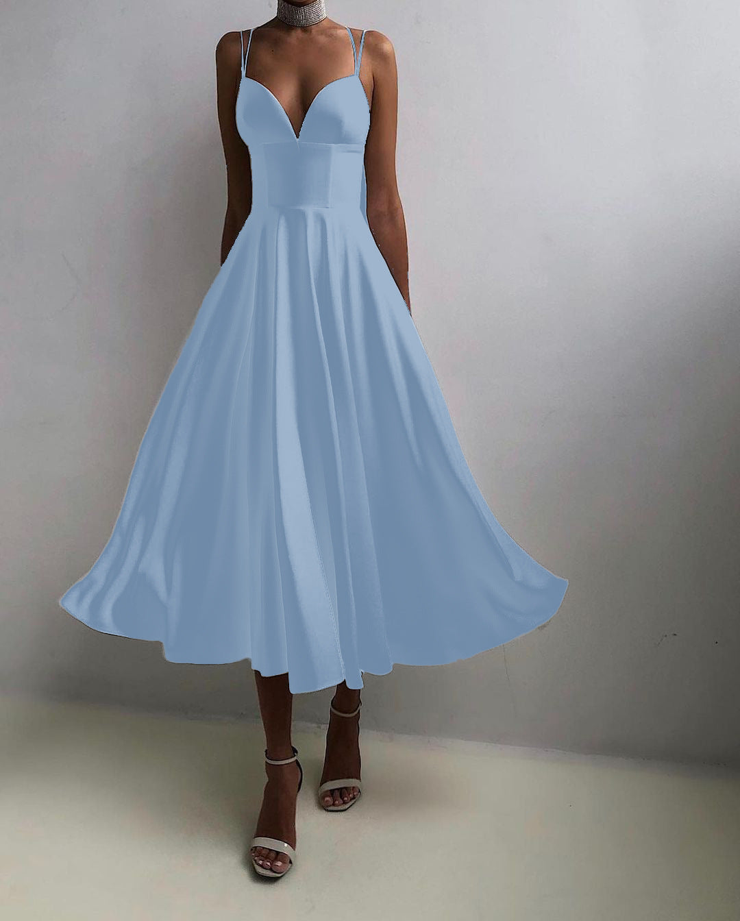 Out-Shine | Color Slimming Suspender Dress