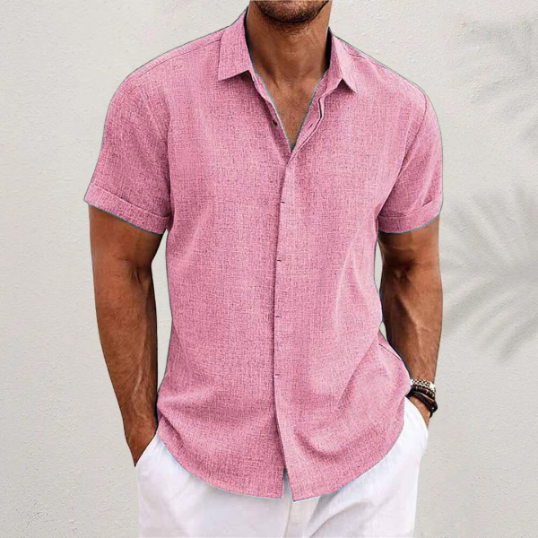 Out-Shine | Black linen shirt