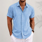 Out-Shine | Black linen shirt